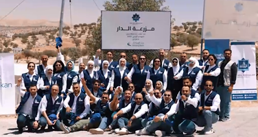 جني محصول المزارع المائية بالتعاون مع جمعية دار أبوعبدالله