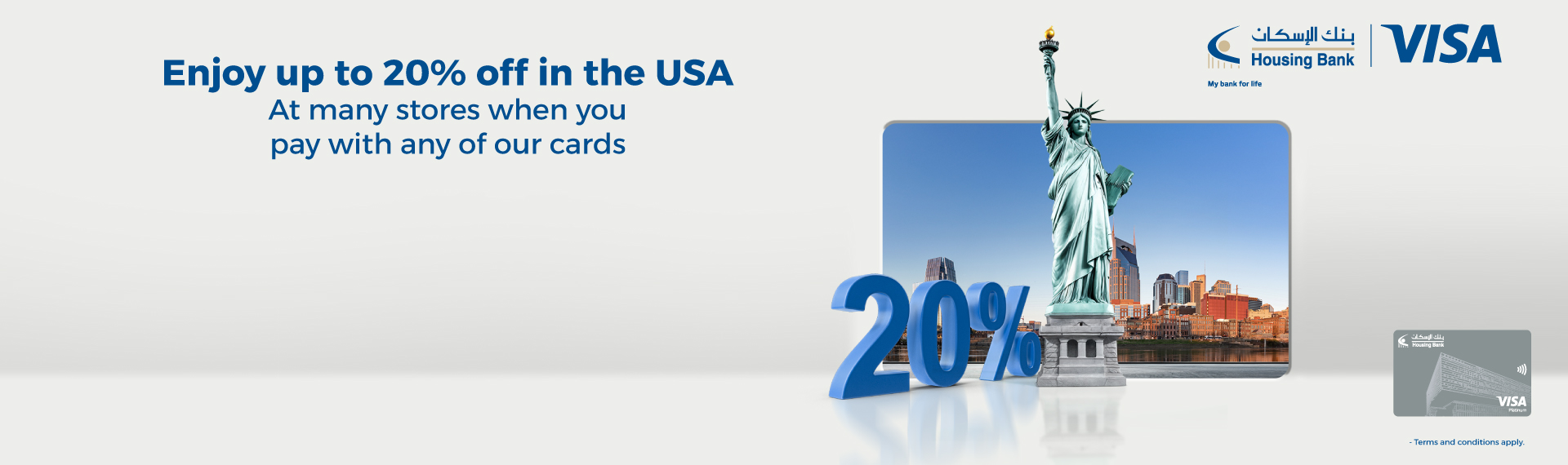 Exclusive discounts await you in the USA