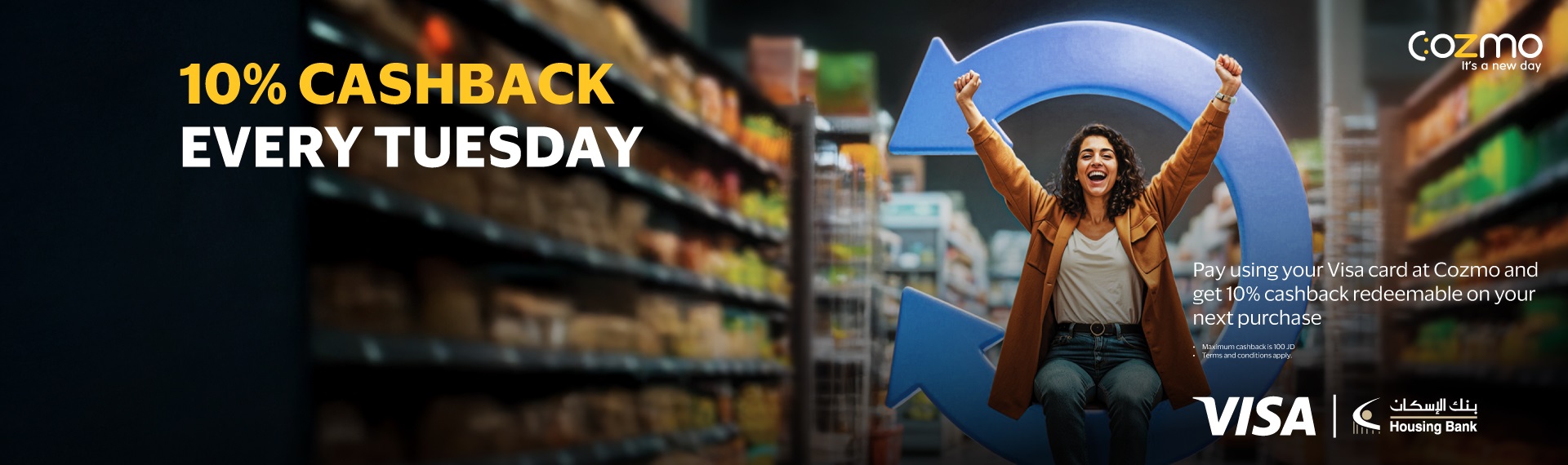 Tuesday Means Cashback!