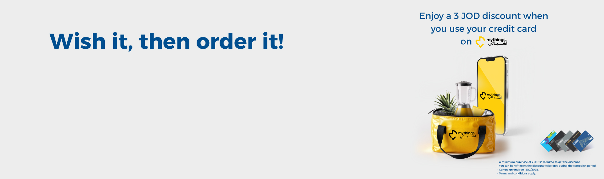 Discount on All Your Things on mythings app 