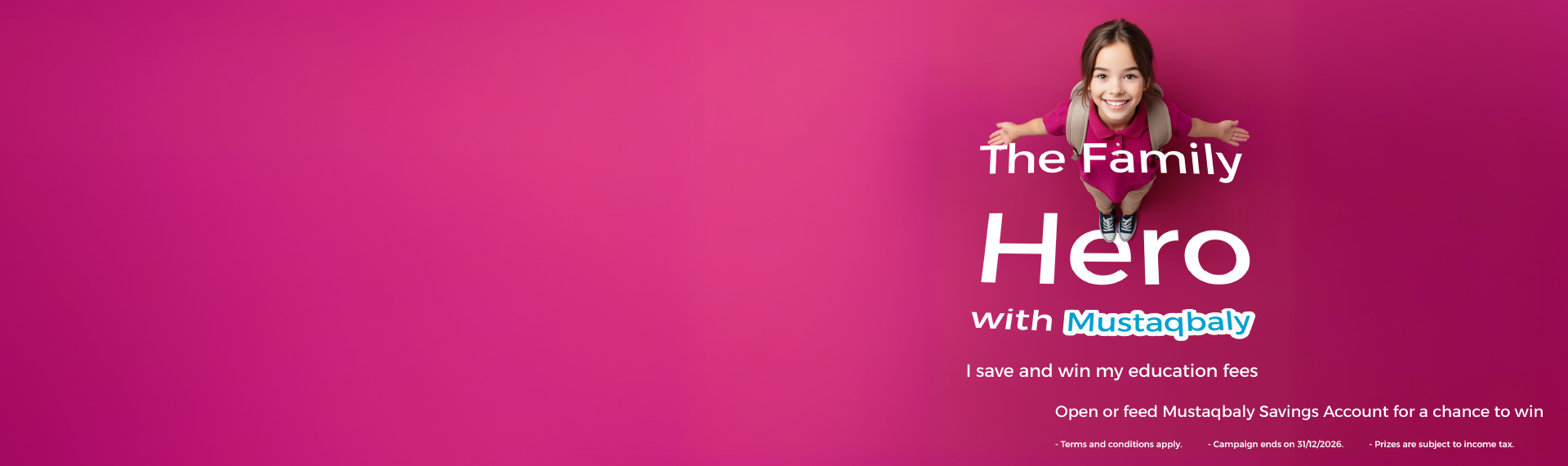 Mustaqbaly Savings Accounts Rewards Program