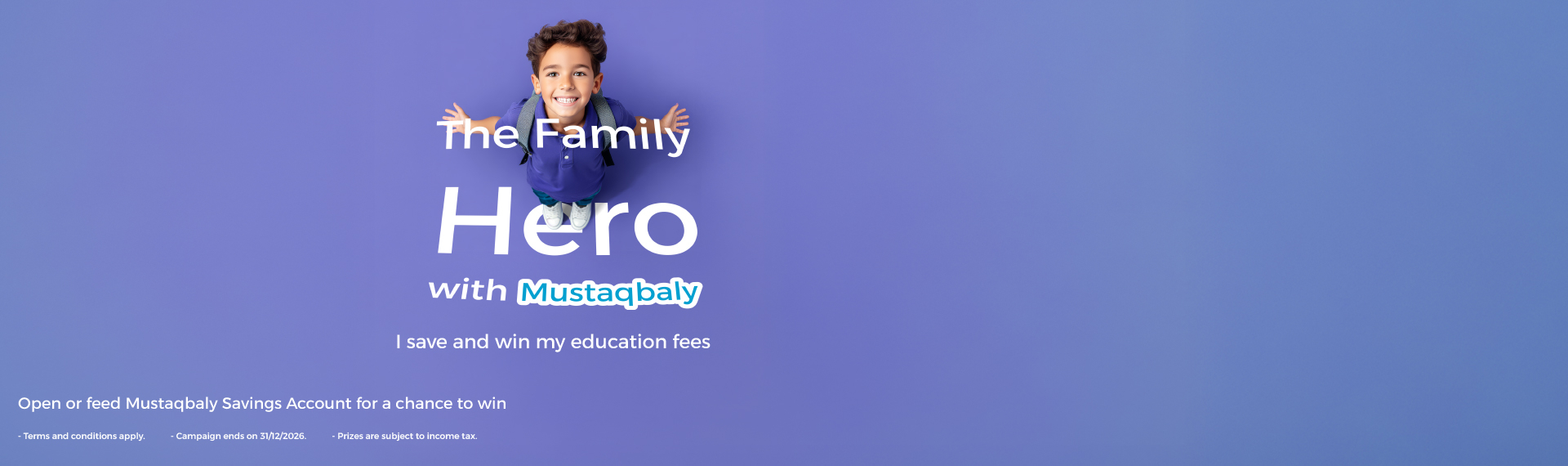 Mustaqbaly Savings Accounts Rewards Program