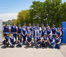“Imkan by Iskan” Volunteers Participate in Development Projects in Badr