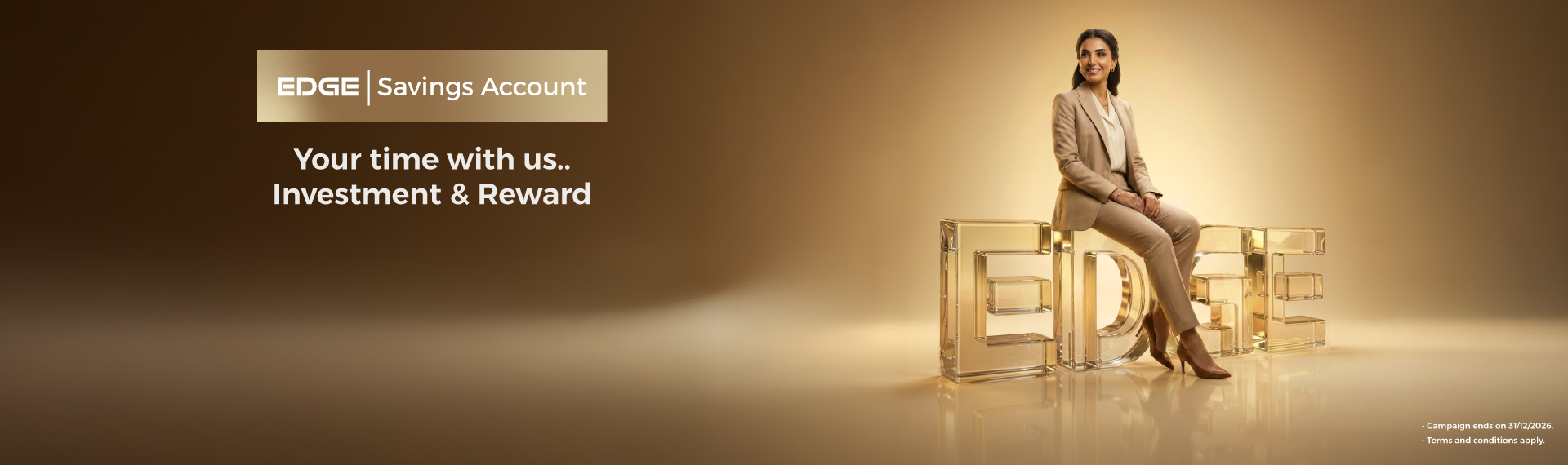 Edge Savings Account Prizes for Female