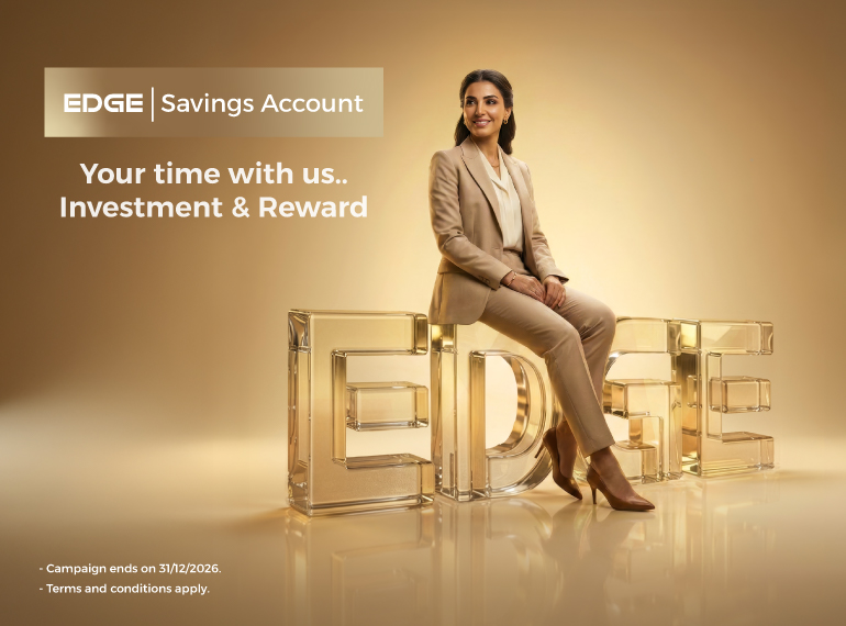 Edge Savings Account Prizes for Female