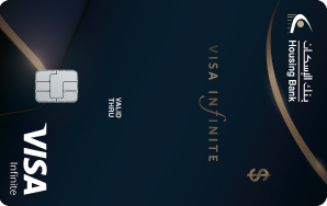 بطاقة Visa Infinite بعملة الدولار الأمريكي