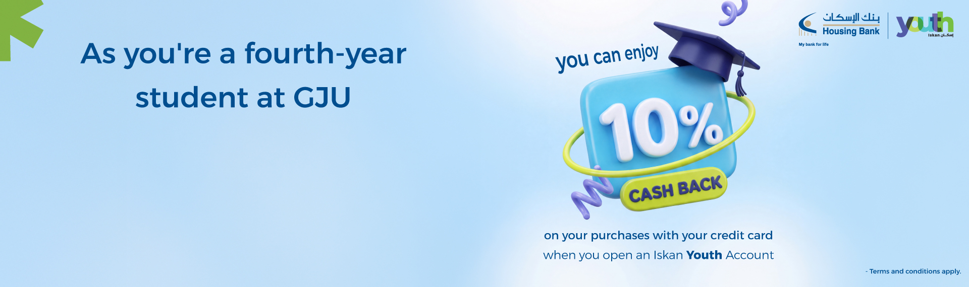 Enjoy 10% Cashback with Your Credit Card